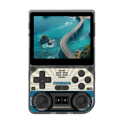 Powkiddy V20 Retro Handheld Game Console - 3.5" IPS Screen, Quad-Core CPU, 5000mAh Battery, Dual TF Slots, 10-Hour Playtime, Open-Source System