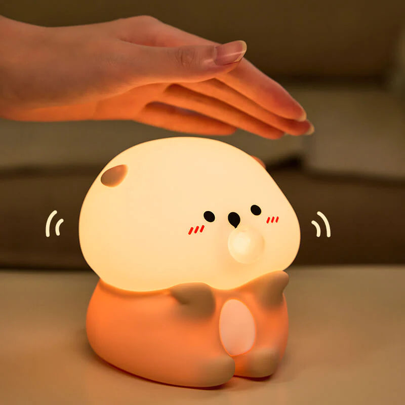 Kids Night Light 3 Light Modes, Dimmable with Timer, Touch Control, Silicone, USB Rechargeable. The Wonder Mart