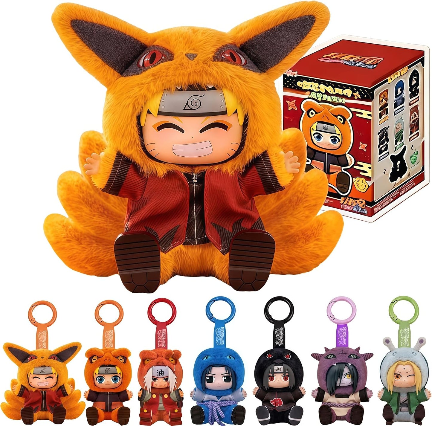 TopToy and Eaki - Naruto Shippuden × Cute Beasts Sitting Party Series 2 Blind Box (Single)