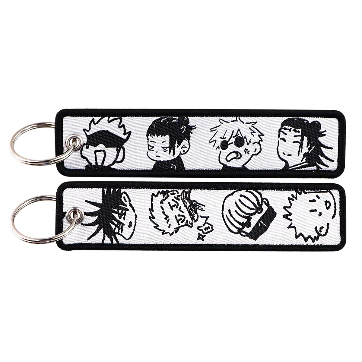 Anime-Inspired Random Tag Keychain – Embroidered, Acrylic & Metal Collectible Keychain (Random Design) The Wonders Mart Trading™