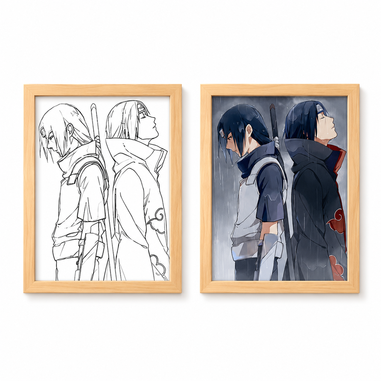 3D LED Painting Frame – Anime & Game Lamp The Wonders Mart Trading™