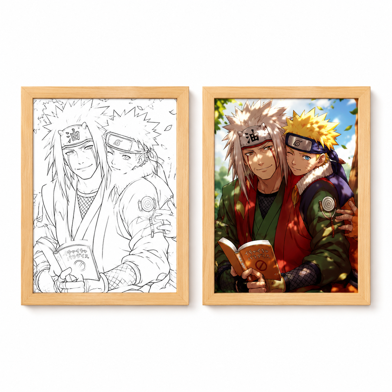 3D LED Painting Frame – Anime & Game Lamp The Wonders Mart Trading™