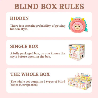 EAKI - Spy x Family "The Animal Party" series Blind Box (Single Box) The Wonders Mart Trading™