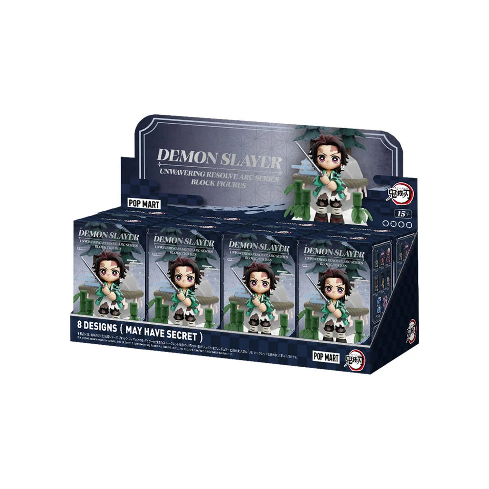 POP MART Demon Slayer: Kimetsu no Yaiba Unwavering Resolve Arc Series Block Figure – Single Blind Box The Wonders Mart Trading™