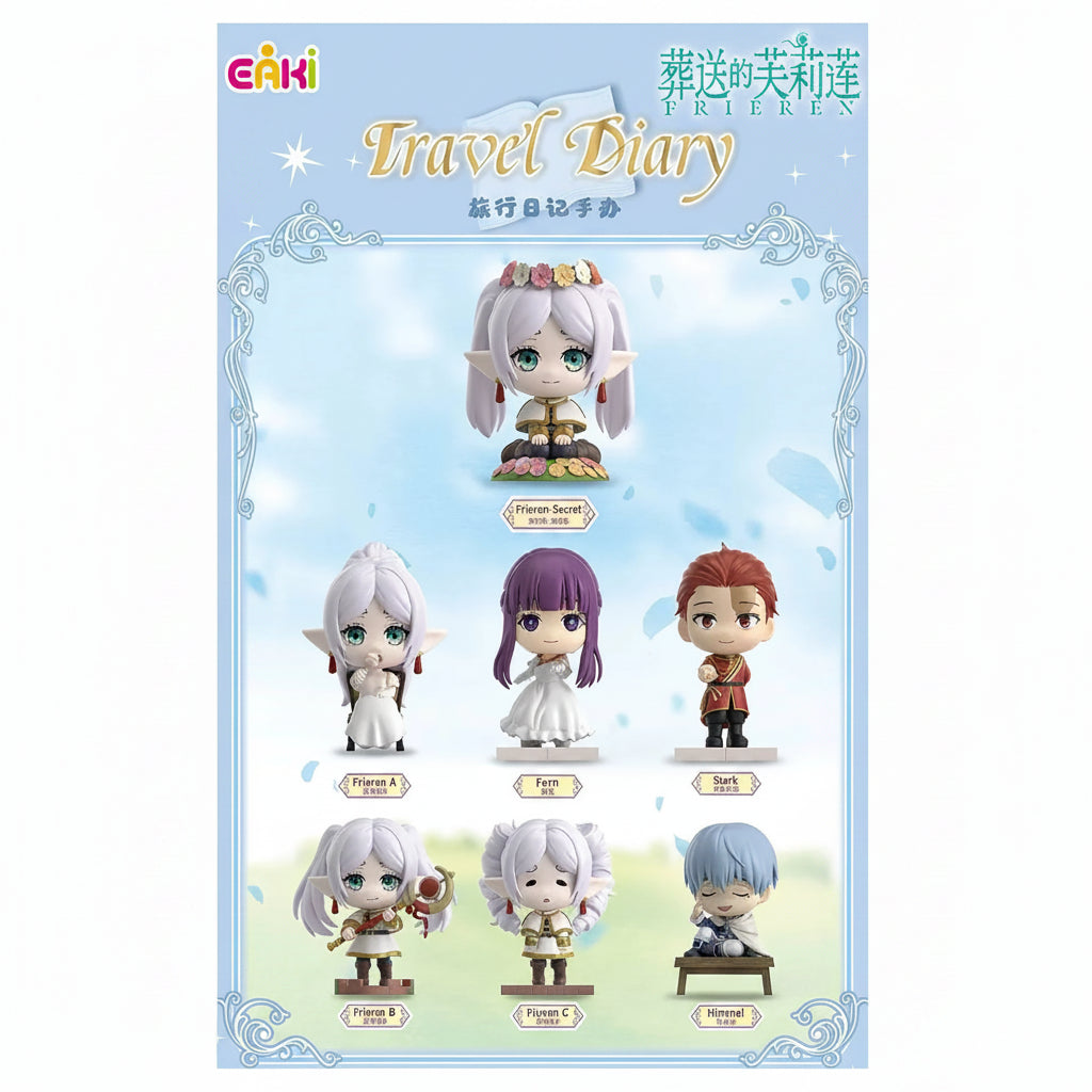 EAKI Frieren: Beyond Journey’s End Travel Diary Series Figure Blind Box - Single Box The Wonders Mart Trading™