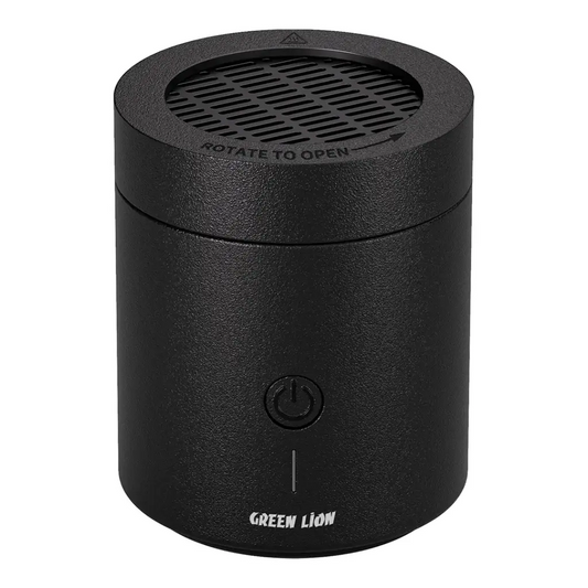 Green Lion Dune Bakhour Incense Burner – 2000mAh Rechargeable, 400°C Heating, 45+ Sessions, Type-C – Black