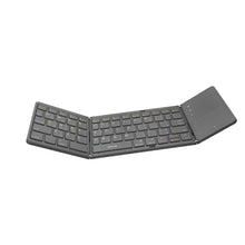 Green Lion Foldable Bluetooth Keyboard – Universal Multi-Device, Touchpad, Type-C Charging, 30-Day Battery Life – Gray The Wonders Mart Trading™