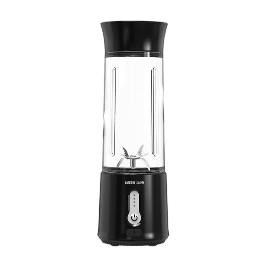 Green Lion Jet Plus Six Blades Juicer – Portable 500ml Blender, 4000mAh Battery, 18,000rpm Speed, Type-C Rechargeable, 304 Steel Blades – Black/White/Blue/Pink