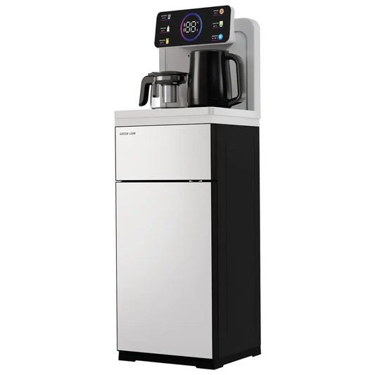 Green Lion Tea Bar Machine – Hot & Cold Water Dispenser with Smart Tea Maker The Wonders Mart Trading™