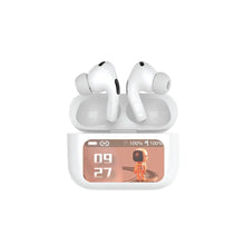 Green Lion Touch Tone Lite Active Noise Cancellation,Built In Touch Display,Wireless Charging,5H Working Time,BT 5.3 Version,25M Bluetooth Range,IPX5 Waterproof,13mm High-Excursion Driver - White The Wonders Mart Trading™