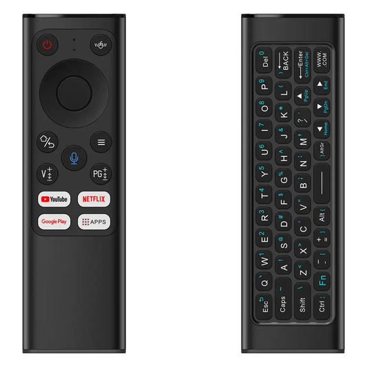 Green Lion Rechargeable Wireless Universal Remote for Samsung TVs Air Mouse & Keyboard (EN/AR), Voice Assistant, Compatible With Android TV Box, PC, Computer, Projector, Android/Windows/MacOS/Linux