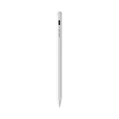 Green Lion 2 in 1 Stylus Pencil, Dual Operation Mode, 1.5mm Nib Diameter, 10H Usage Time, 130mAh Battery, 30min Charging/ 3Months Standby Time, No Delay, LED Light Indicator - White The Wonders Mart Trading™