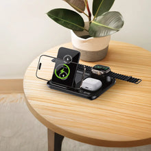 Green Lion 3-in-1 Multifunction Wireless Charger – Fast Charging Station for Phone, AirPods & Watch (Black) The Wonders Mart Trading™