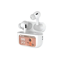 Green Lion Touch Tone Lite Active Noise Cancellation,Built In Touch Display,Wireless Charging,5H Working Time,BT 5.3 Version,25M Bluetooth Range,IPX5 Waterproof,13mm High-Excursion Driver - White The Wonders Mart Trading™