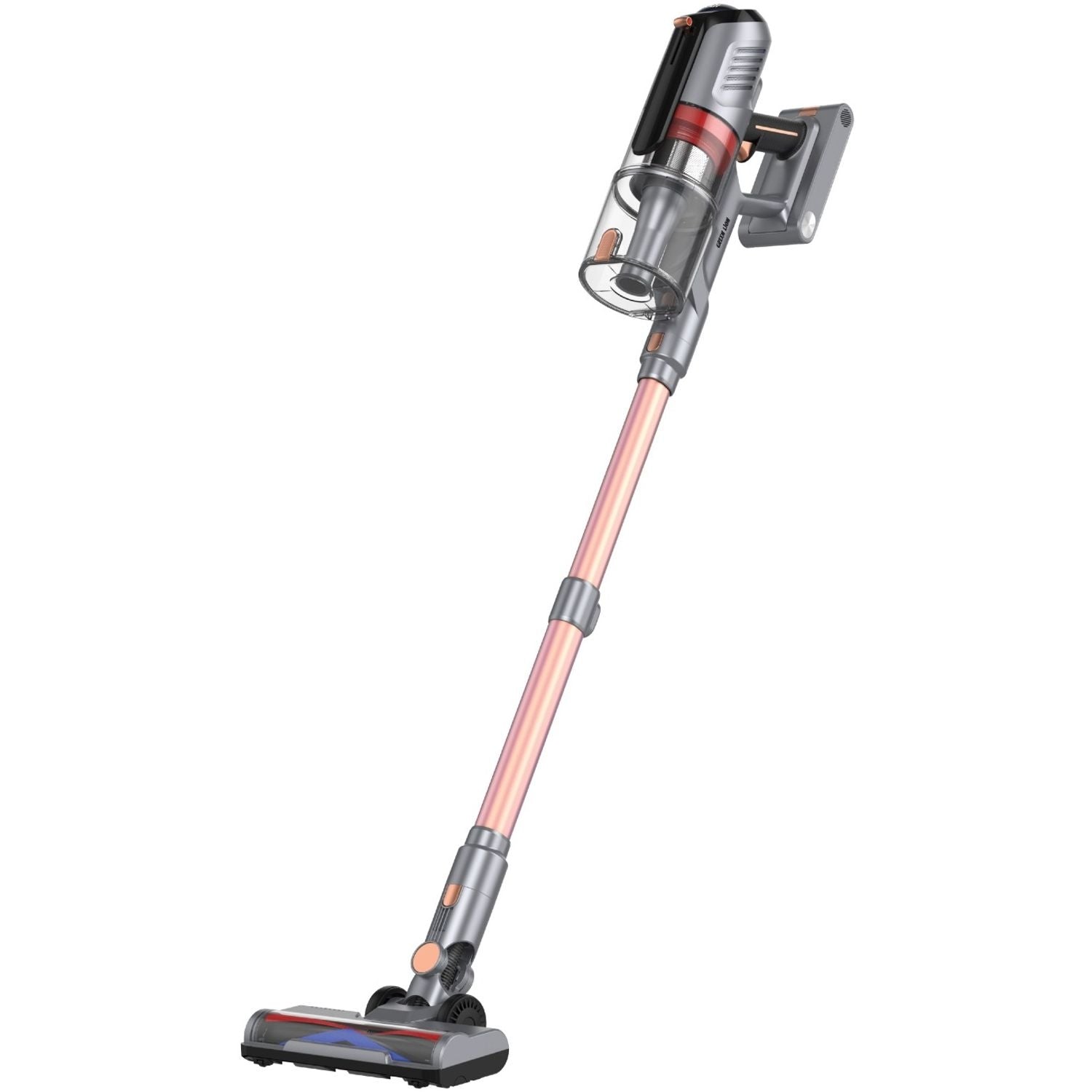 Green Lion Force Pro Cordless Vacuum Cleaner – 430W Powerful Stick Vacuum with LED Display (Gray) The Wonders Mart Trading™