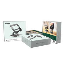 Green Lion 360° Rotatable Laptop Stand – Ergonomic Metal Base, Non-Slip Silicone, Universal Fit for 13”-17” Laptops – Black The Wonders Mart Trading™