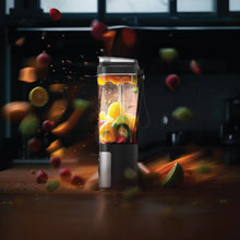 Green Lion ProJet Blender – 600mL Capacity, 6 Stainless Steel Blades, 4500mAh Battery, Type-C Rechargeable – Black The Wonders Mart Trading™