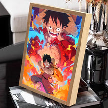 3D LED Painting Frame – Anime & Game Lamp The Wonders Mart Trading™
