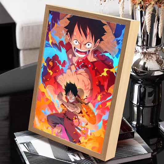 3D LED Painting Frame – Anime & Game Lamp