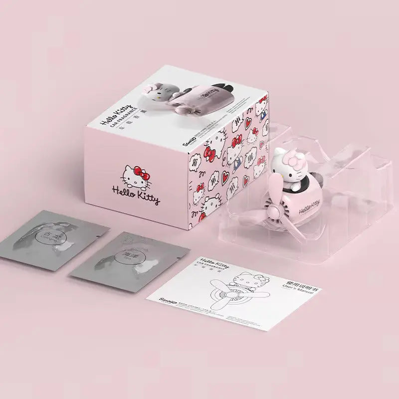 
Cute Pilot Air Freshener – Character Clip-On Car Diffuser with Mini Plane The Wonder Mart