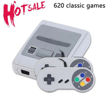 620 Games In 1 TV Output Mini Classic Game Console For SFC Retro TV Gamepads For Super Nintendo With 2 Controllers