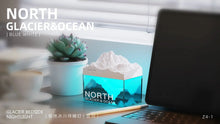 Glacier Ocean Night Light with Bluetooth Speaker