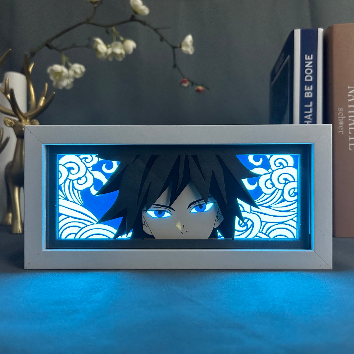 Anime RGB LED Light Box – Art Desk & Room Decor The Wonders Mart Trading™
