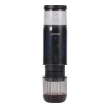 LePresso Portable Mini Espresso Machine – 15 Bar Pressure, Self-Heating, Type-C Rechargeable, Compatible with Capsules & Ground Coffee | Includes Travel Pouch (80ml, 7500mAh Battery) The Wonders Mart Trading™