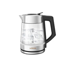 LePresso Multi-Temperature Illuminated Glass Kettle – 1.7L Fast-Boil Kettle with LED Lights, Temp Control (50°C–100°C), Keep-Warm, & Boil-Dry Protection | 2200W, UK Plug – Black The Wonders Mart Trading™