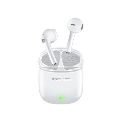 Promate Lima | True Wireless Earbuds with ENC Noise Reduction, 30-Hour Playback, IntelliTouch Controls & Bluetooth v5.3 – With Protective Case & Strap