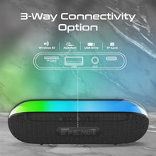 PROMATE LumiBar | 10W RGB Bluetooth Speaker with HD Sound, True Wireless Stereo, TF/USB Music Playback, and Water Resistance The Wonders Mart Trading™