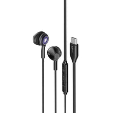 Promate LumiBuds-C | Transparent USB-C RGB Wired Stereo Earphones with Mic, 14mm Dynamic Drivers & In-Line Controls The Wonders Mart Trading™