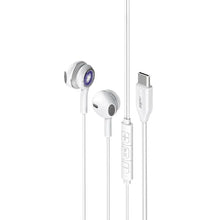 Promate LumiBuds-C | Transparent USB-C RGB Wired Stereo Earphones with Mic, 14mm Dynamic Drivers & In-Line Controls The Wonders Mart Trading™