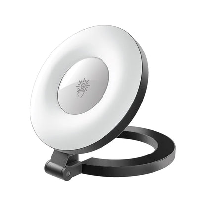 Promate MagHalo – Ultra-Slim MagSafe Rechargeable LED Ring Light for Phones (White/Warm/Natural Modes)
