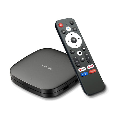 orodo Android TV Box – Full HD Streaming with Bluetooth Remote & 4K Support