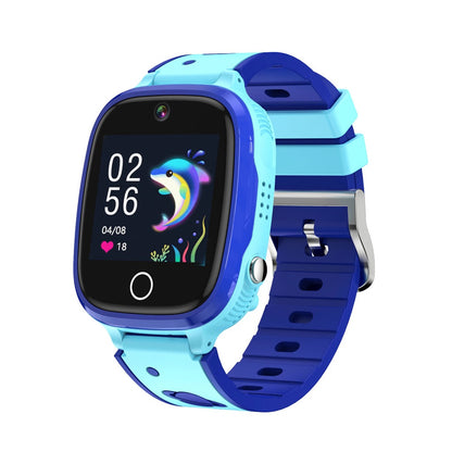 Porodo Blue 4G Kids GPS Smart Watch – Real-Time Location, SOS Call, IP65 Water Resistant | Setracker 2 App Compatible
