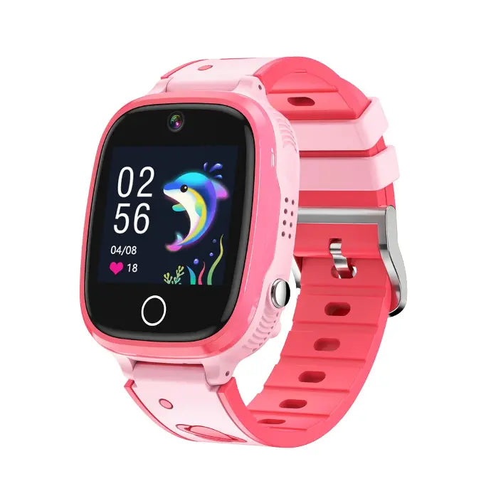 Porodo Blue 4G Kids GPS Smart Watch – Real-Time Location, SOS Call, IP65 Water Resistant | Setracker 2 App Compatible