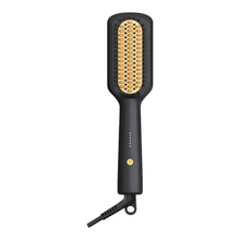 Porodo Lifestyle Electric Heated Hair Straightener Brush – 30W, Anti-Scald Teeth, 5 Heat Settings, 70% Frizz Reduction, Fast 30s Heating, Auto Shut-Off – Universal Voltage – Black The Wonders Mart Trading™