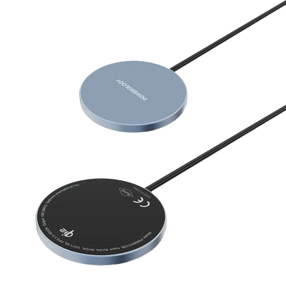 Powerology Elero Magnetic Wireless Charger - Grey The Wonders Mart Trading™