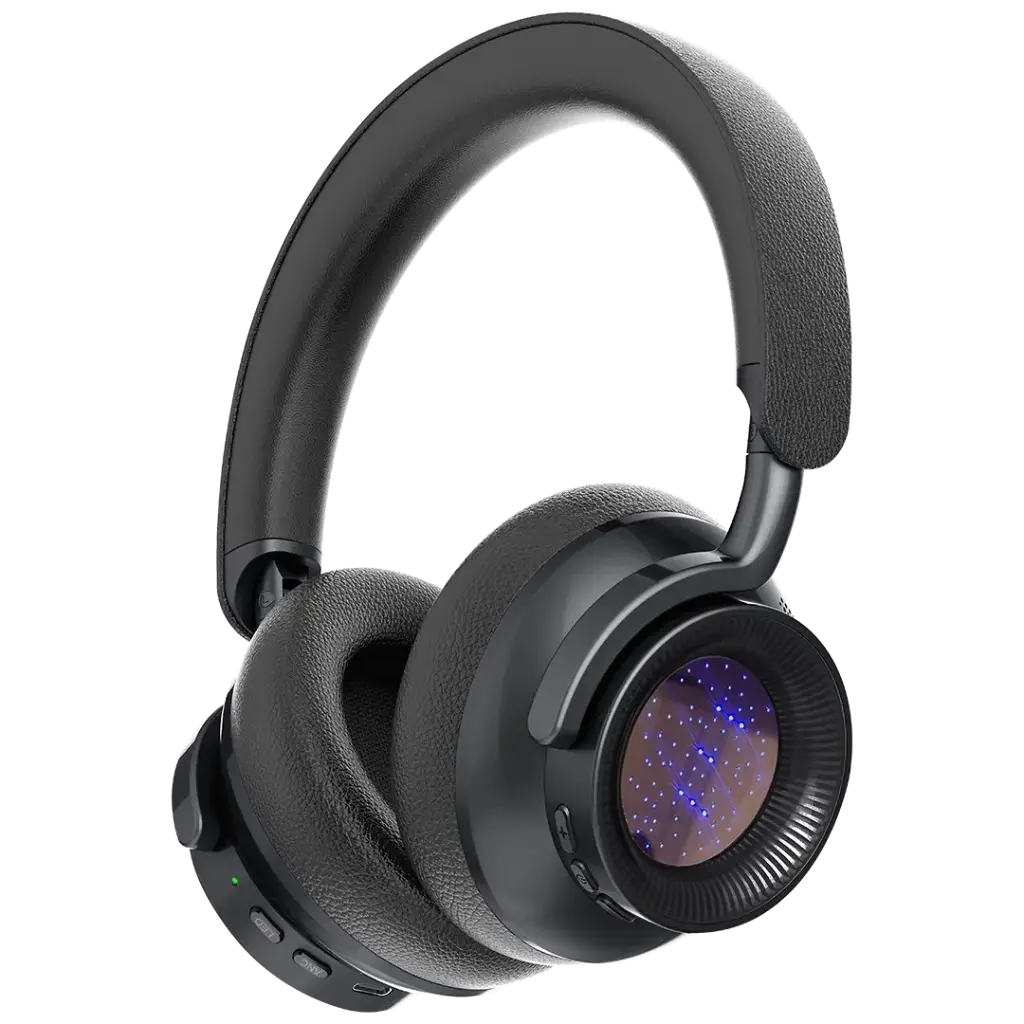 Powerology Astro 600mAh Hybrid ANC Wireless Headphone The Wonders Mart Trading™