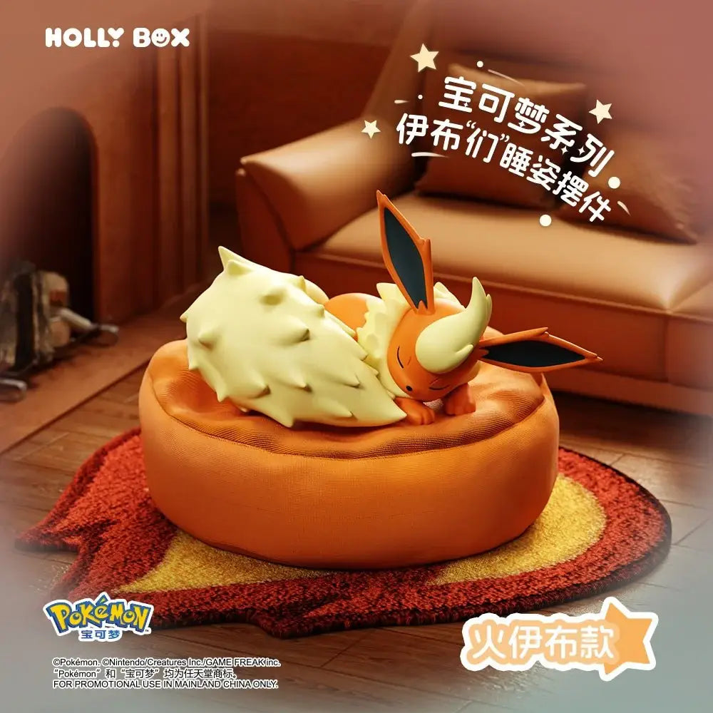 Holly Box - Pokémon Eeveelutions Sleeping Pose Figures Series Blind Box (Single Box)