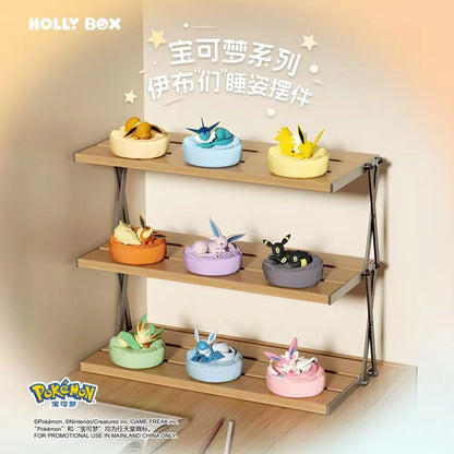 Holly Box - Pokémon Eeveelutions Sleeping Pose Figures Series Blind Box (Single Box)