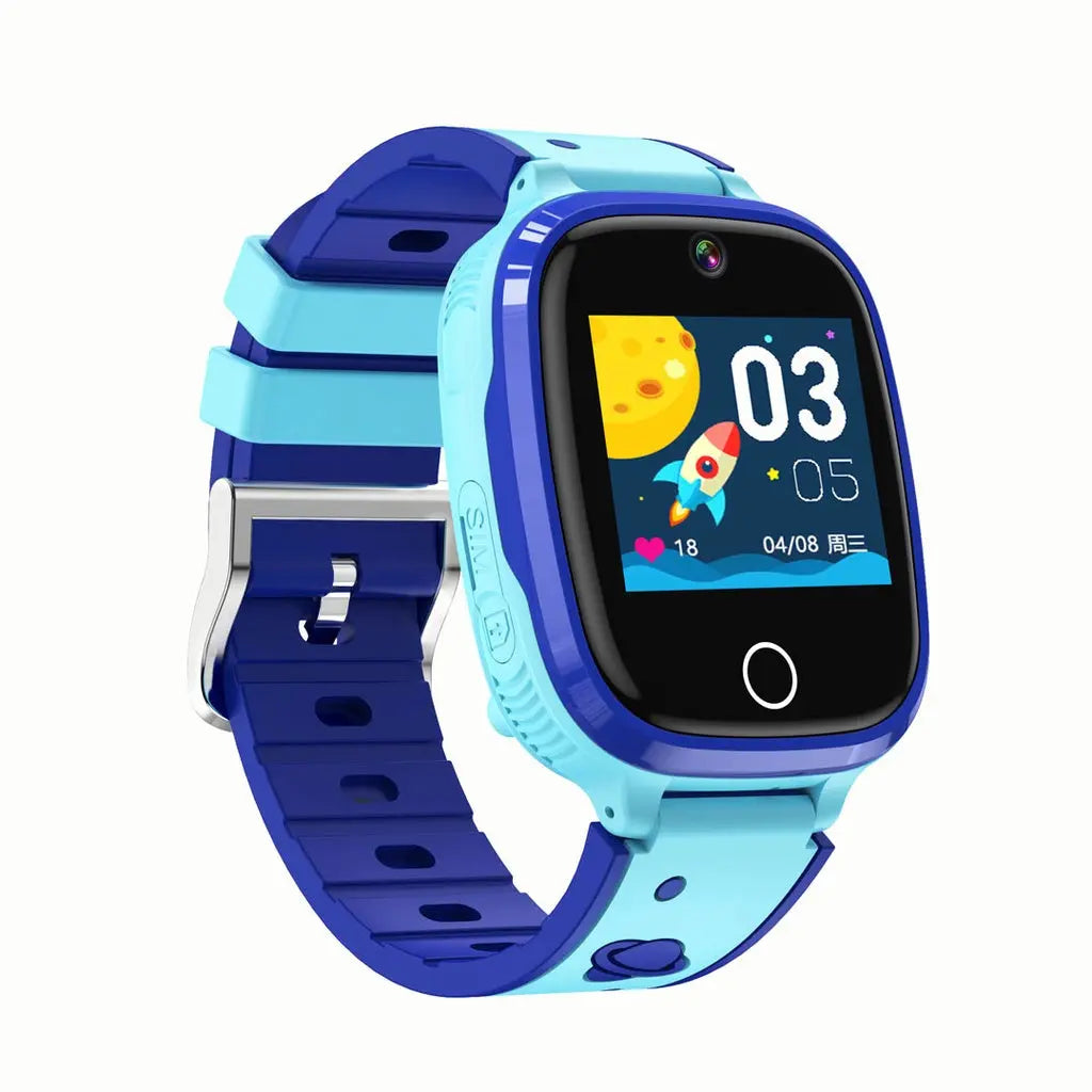 
Porodo Blue 4G Kids GPS Smart Watch – Real-Time Location, SOS Call, IP65 Water Resistant | Setracker 2 App Compatible The Wonders Mart Trading™
