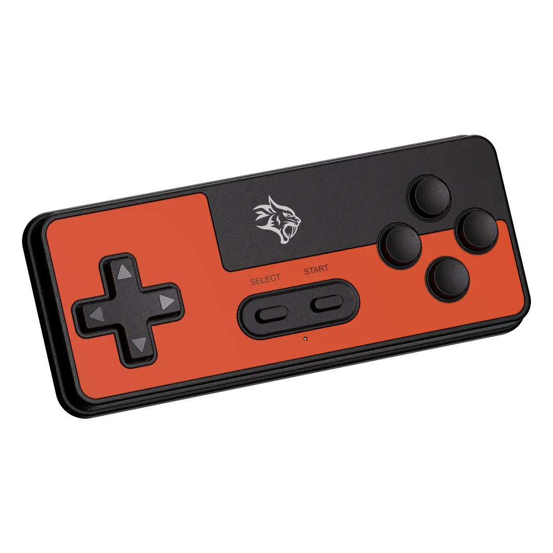 Porodo Gaming Runebox Video Game Console – 999 Built-In Games with Wireless Controllers & HDMI (Orange) The Wonders Mart Trading™