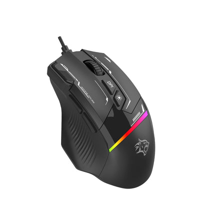 Porodo Gaming 4-in-1 Combo – RGB Keyboard, High-DPI Mouse, 40mm Headset & Smooth Mousepad | Ultimate USB Gaming Setup for PC & Laptop
