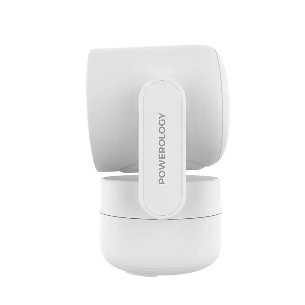Powerology 4MP Indoor PTZ Camera BT 2.4Ghz/5Ghz Dual-Band WiFi 256GB - White The Wonders Mart Trading™