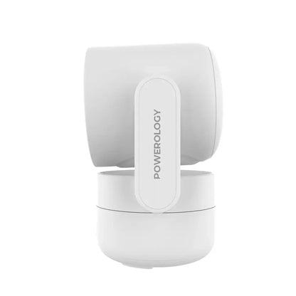 Powerology 4MP Indoor PTZ Camera BT 2.4Ghz/5Ghz Dual-Band WiFi 256GB - White The Wonders Mart Trading™