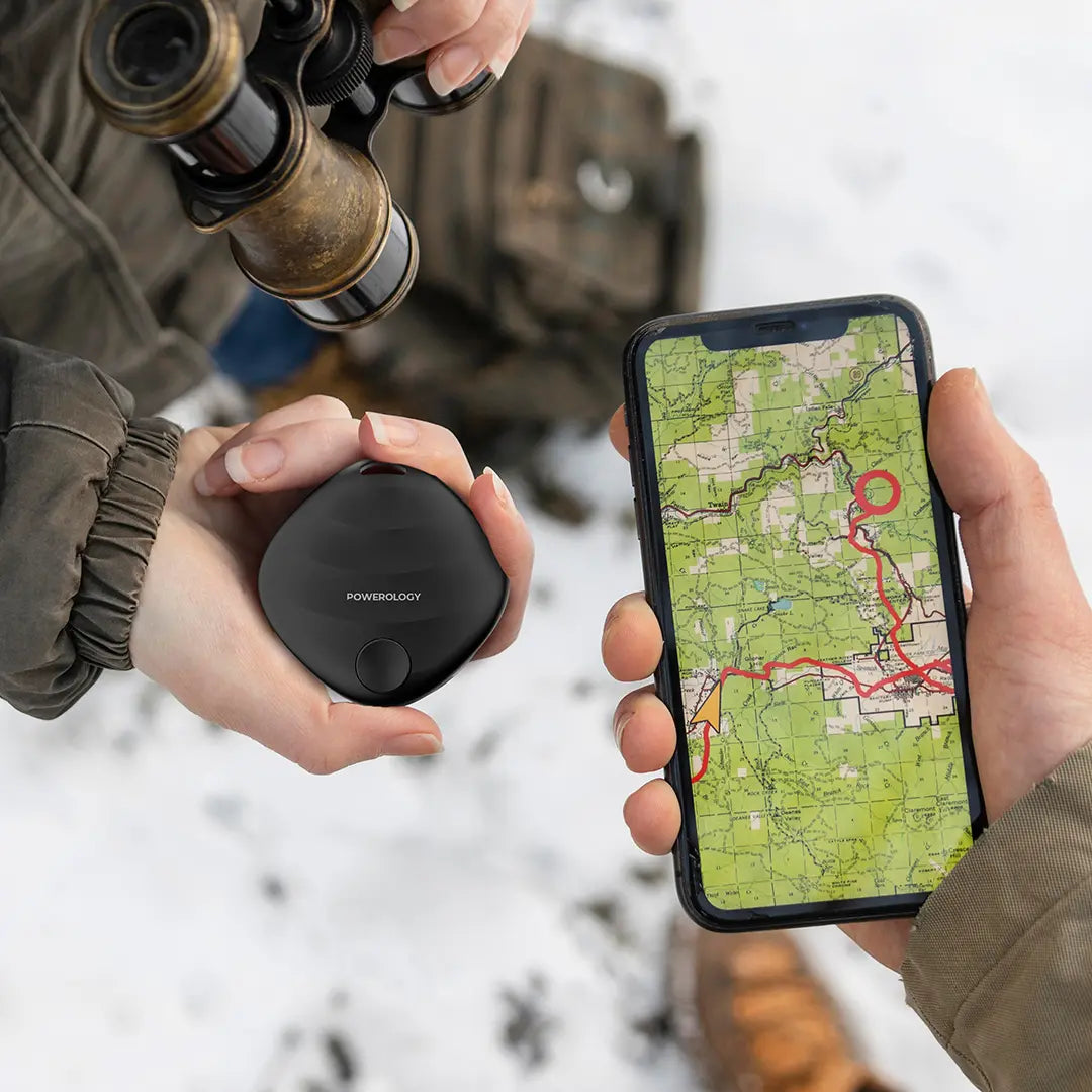 Powerology Smart Tag Accelerometer Built-in Speaker - Black The Wonders Mart Trading™