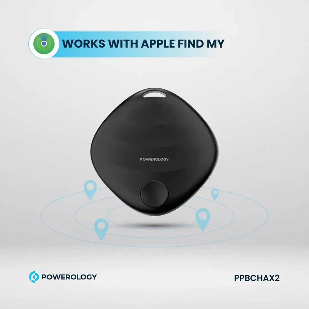 Powerology Smart Tag Accelerometer Built-in Speaker - Black The Wonders Mart Trading™