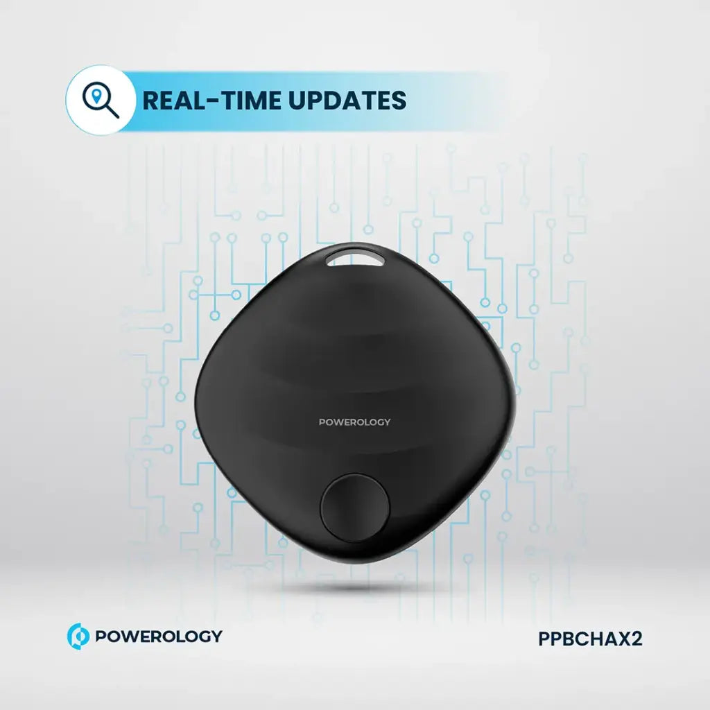 Powerology Smart Tag Accelerometer Built-in Speaker - Black The Wonders Mart Trading™